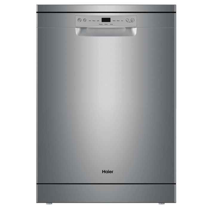 Haier HDW13V1G1 Freestanding Stainless Steel Dishwasher