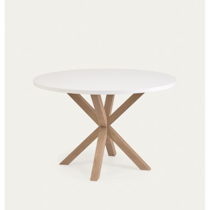 Vino White Top Dining Table