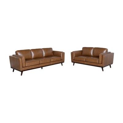 Heritage Luxe Leather 3+2 Seater Sofa Set